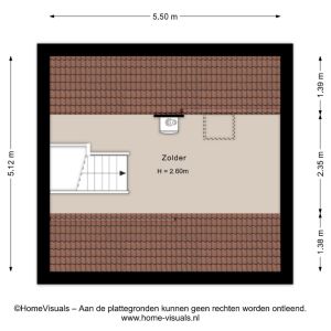 De Schadde 9, 7776 CV Slagharen - Plattegrond 3