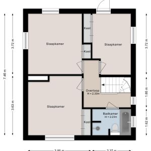 Nieuwewijk 51 a, 7701 PX Dedemsvaart - Plattegrond 2