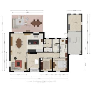 De Magnolia 38, 7701 VV Dedemsvaart - Plattegrond 1